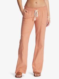 9 Oceanside Flared Pants Brown ARJNP03006 Roxy