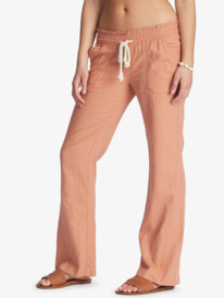 12 Oceanside Flared Pants Brown ARJNP03006 Roxy