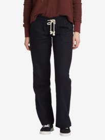 3 Oceanside - Pantalon léger pour Femme Noir ARJNP03006 Roxy