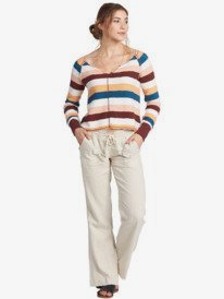 5 Oceanside Flared Pants Grey ARJNP03006 Roxy