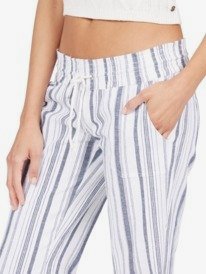 1 Oceanside Flared Pants Blue ARJNP03149 Roxy