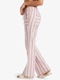 1 Oceanside Flared Pants Pink ARJNP03149 Roxy