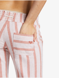 3 Oceanside Flared Pants Pink ARJNP03149 Roxy