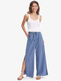 4 Sunkissed Wide Leg Beach Pants  ARJNP03226 Roxy