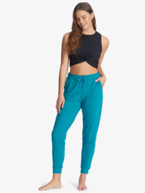 1 Sun Might Shine Workout Pants Blue ARJNP03236 Roxy