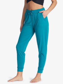 3 Sun Might Shine Workout Pants Blue ARJNP03236 Roxy