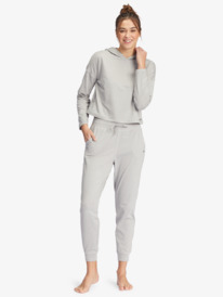 1 Sun Might Shine - Pantalon de sport pour Femme Gris ARJNP03236 Roxy