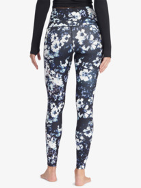 6 Kaileo High Waisted Workout Leggings Black ARJNP03246 Roxy