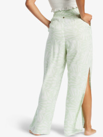 14 Tropical Rhythm Beachy Pants Green ARJNP03267 Roxy