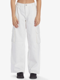 3 Chloe Kim - Cargobroek voor Dames White ARJNP03290 Roxy