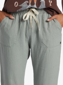 2 On The Seashore Cargo Pants Green ARJNP03291 Roxy