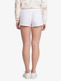 18 Oceanside Elastic Waist Shorts White ARJNS03007 Roxy