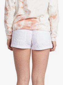 20 Oceanside Elastic Waist Shorts White ARJNS03007 Roxy