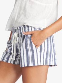 7 Oceanside Elasticized Shorts Blue ARJNS03121 Roxy
