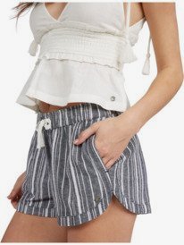 4 New Impossible Love Elasticized Shorts Black ARJNS03181 Roxy