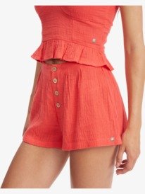 6 Sunset Mind Beach Shorts Red ARJNS03189 Roxy