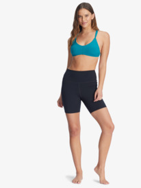 1 Kaileo High Waisted Biker Shorts Black ARJNS03194 Roxy