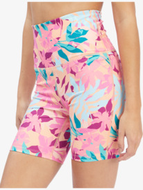 4 Kaileo High Waisted Biker Shorts  ARJNS03194 Roxy