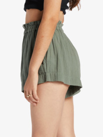 4 What A Vibe Beach Shorts Green ARJNS03214 Roxy