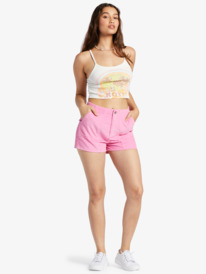 12 Sessions Corduroy Shorts Pink ARJNS03231 Roxy