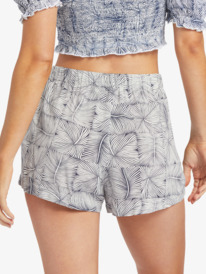 roxy, Easy Does It Short taille haute pour Femme, MOOD INDIGO ALWAYS WILD BIG (bsp6) Easy Does It - High Waist Shorts for Women ARJNS03233