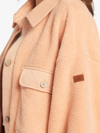 3 Switch Up Sherpa - Surchemise en polaire pour Femme Orange ARJPF03017 Roxy