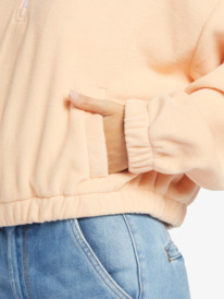 12 Dawn To Dusk - Felpa con semi zip da Donna Pink ARJPF03021 Roxy