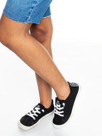 3 Bayshore - Chaussures slip-on pour Femme Noir ARJS600418 Roxy