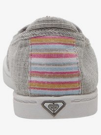 10 Minnow Slip-On Shoes Grey ARJS600472 Roxy