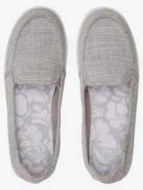 8 Minnow Slip-On Shoes Grey ARJS600472 Roxy