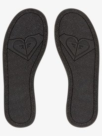 9 Minnow Faux Fur-Lined Slip-On Shoes Black ARJS600490 Roxy
