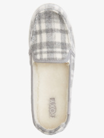 6 Minnow Faux Fur-Lined Slip-On Shoes Grey ARJS600490 Roxy