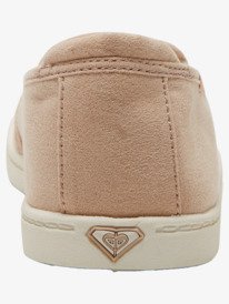 5 Minnow Faux Fur-Lined Slip-On Shoes Beige ARJS600490 Roxy