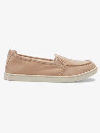1 Minnow Faux Fur-Lined Slip-On Shoes Beige ARJS600490 Roxy