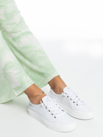 5 Roxy Rae Direct Attach Shoe White ARJS600505 Roxy
