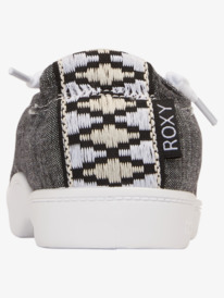 6 Womens Bayshore Plus Shoes Black ARJS600507 Roxy