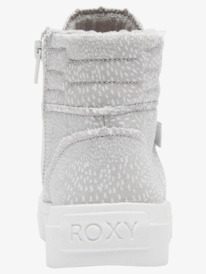 9 Roxy Rae Mid-Top Shoes Grey ARJS600518 Roxy