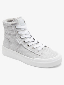 4 Roxy Rae Mid-Top Shoes Grey ARJS600518 Roxy