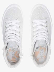 7 Roxy Rae Mid-Top Shoes Grey ARJS600518 Roxy
