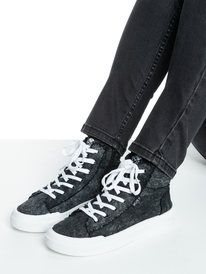 2 Roxy Rae Mid-Top Shoes Black ARJS600518 Roxy