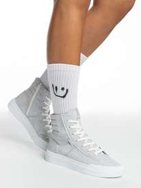 3 Minnow Mid Mid-Top Shoes Grey ARJS600521 Roxy
