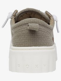 5 Sheilahh Slip-On Shoes Green ARJS700144 Roxy