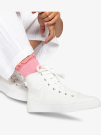 14 Coastal Cruisin Mid-Top Shoes White ARJS700165 Roxy