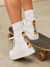 2 Sheilahh 2.0 Mid-Top Shoes White ARJS700167 Roxy