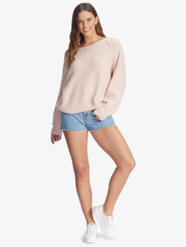 2 Early Morning Crew Neck Sweater Pink ARJSW03290 Roxy
