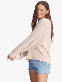 4 Early Morning Crew Neck Sweater Pink ARJSW03290 Roxy