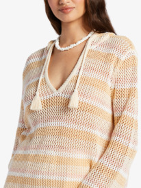 2 Cropped After Beach Break Hoodie Beige ARJSW03304 Roxy