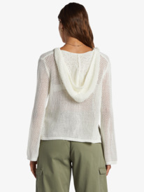 roxy, Cropped After Beach Break - Jumper for Women, EGRET (wbs0) Cropped After Beach Break - Jumper for Women ARJSW03304