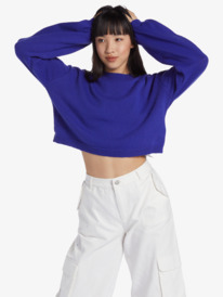 6 Chloe Kim - Pull à manches longues Violet ARJSW03315 Roxy
