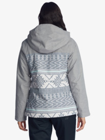 roxy, Galaxy Print Block Technical Snow Jacket, ANTHRACITE WINDY ROAD (kvj7) Galaxy Print Block - Technical Snow Jacket for Women ARJTJ03012